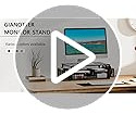 Soporte De Monitor De Computadora De Gianottero Con Cajón Y