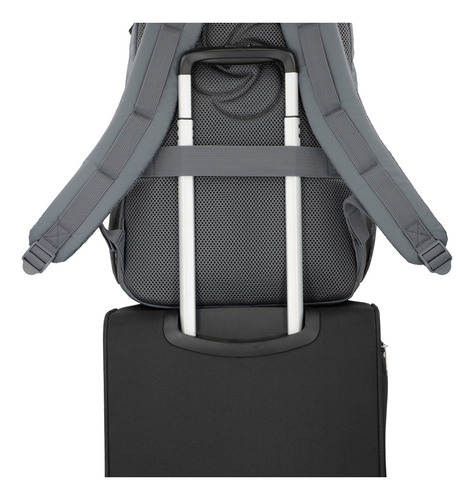 Mochila Samsonite Reformation Smithson Asphalt Grey Gris Liso