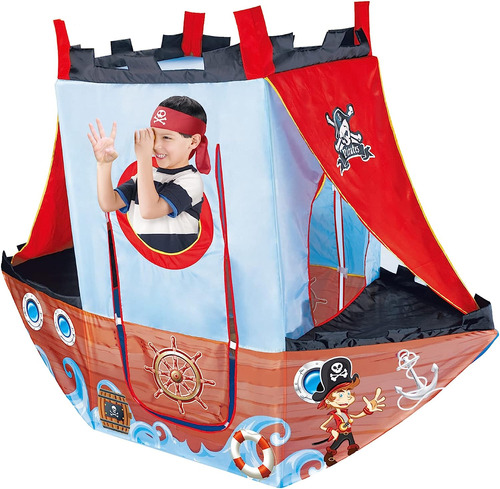 Tienda De Campaña De Barco Pirata Para Niños Deao