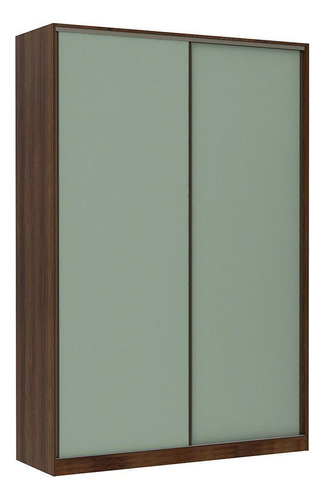 Guarda Roupa 2 Portas 159cm Dourado Com Verde Jade