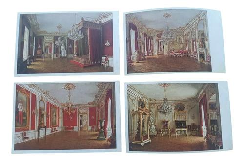 Austria 15 Postal Castillo De Viena - J. Jaunbersin Pinx