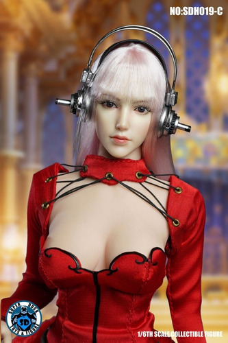 Imagen 5 de 5 de Phicen Cabeza Sonico Sdh019-c Super Duck Escala 1/6