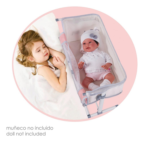 Cuna Colecho De Cuevas María Princesa Muñeca Jugete Bebé Tx