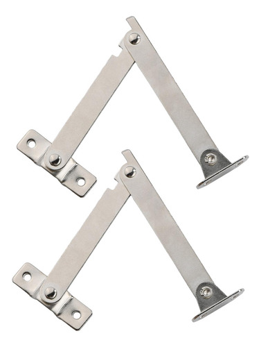 2 Bisagras De Soporte De Tapa Para Muebles Y 2 Piezas