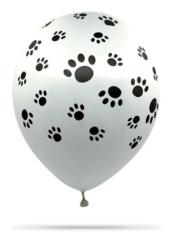 Globo R12 Huellitas X 25 U Paw Patro - Universo Mágico