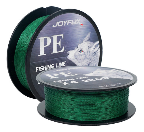 Linha De Pesca Joyfox Multifilamento 4fio Verde 500m 4x 0.286mm 40lb