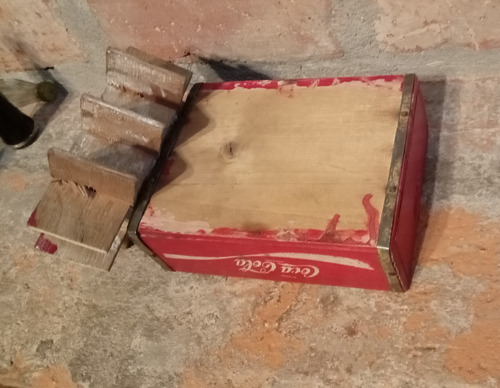 12 Botellitas Colección Con Mini Cajón Coca Cola Años 70 E (Usado)