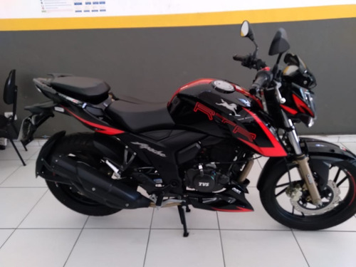 Dafra Tvs Apache 200 2021 Preta 0km - Pronta Entrega