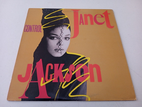 Lp Maxi Janet Jackson - Control - Vinilo Importado 3 Trks