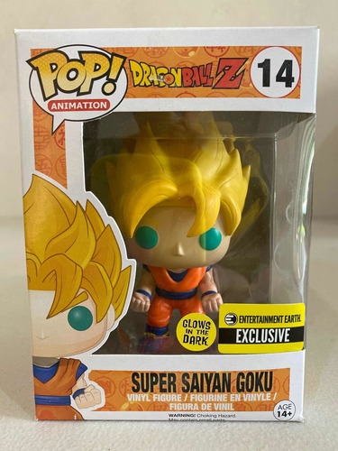 Funko Pop Super Saiyan Goku Glow In The Dark - Dragon Ball