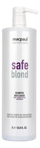 comprar Macpaul Shampoo Safe Blond Mac Paul 1L