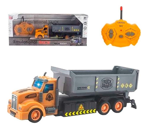 Camion Volcador A Radio Control Explorer Fan Color Mac Volcador