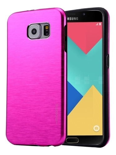 Estuche Combinado Motomo Galaxy Brushed Texture Metal