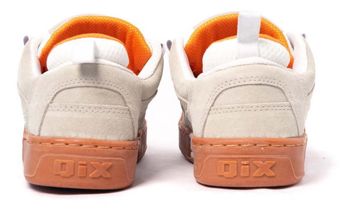 Imagem 4 de 4 de Tenis Qix Hexagon Couro Masculino Streetwear Casual Conforto