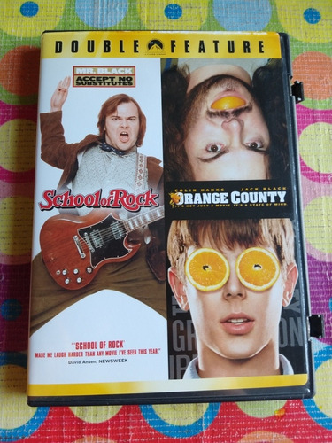 Dvd 2en1 School Of Rock Y Orange Country