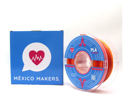 Filamento Impresora 3d Pla Creative Lava Mexico Makers 1.75