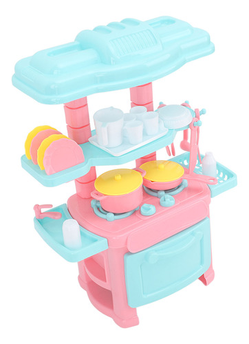 Juego De Cocina Play, 48 Piezas, Juguetes Integrados, Intere