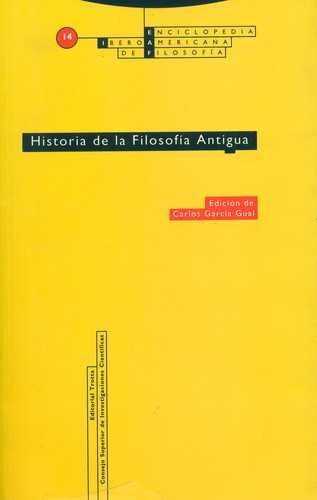 Libro Historia De La Filosofía Antigua. Eiaf Vol.14