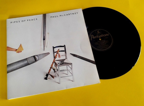 Lp Paul Mccartney Pipes Of Peace Featuring Michael Jackson!! (Usado)