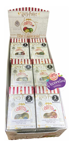 Jelly Belly Bertie Bots Harry Potter Caja Con 24 Piezas