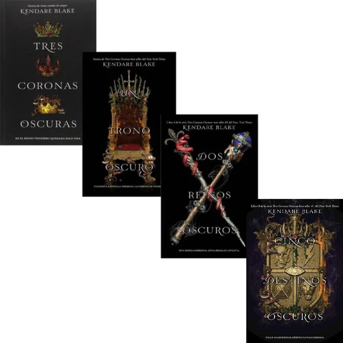 Saga Tres Coronas Oscuras ( 4 Libros ) - Blake Kendare