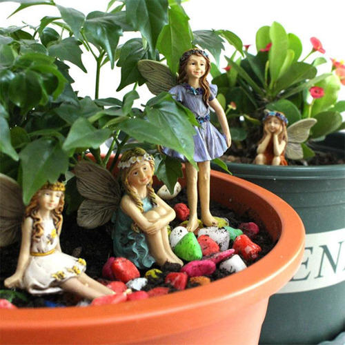 Gh 6pcs Meninas Acessórios De Casa De Bonecas Em Miniatura