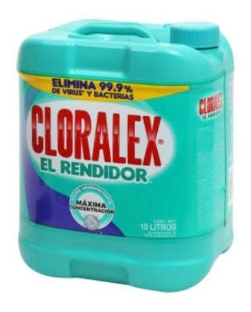 Cloro Cloralex - Desinfectante-10 Litros