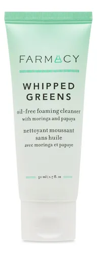 Farmacy Whipped Greens - Limpiador Facial Espumoso Sin Acei