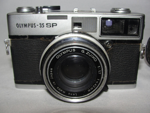 Antiga Camera Olympus 35 Sp Maquina Fotografica