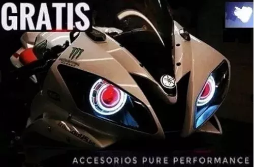 Faros auxiliares súper brillantes para motocicletas, Faro de ojo