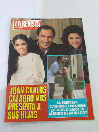 La Revista Del Mundo 64 Jc Calabro Y Flia David Lebon Y Flia