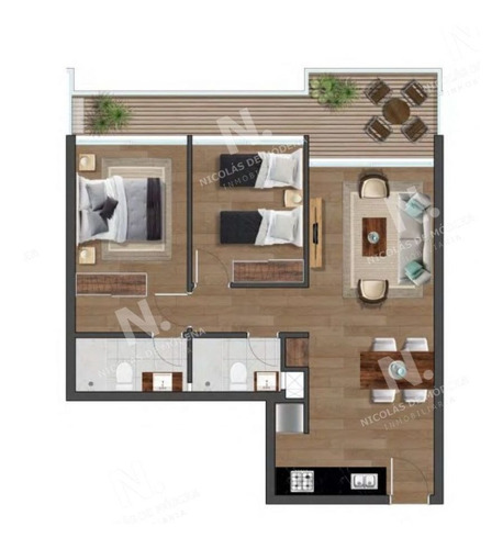 Imagen 2 de 8 de Apartamento En Mansa A Estrenar. - Punta Del Este Mansa