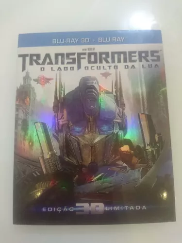 Filme Blu-ray - Transformers O lado Oculto da Lua