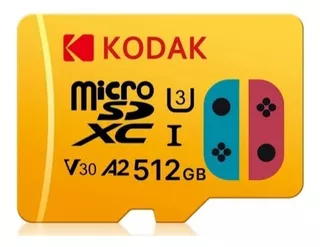 Micro Cartão Sd 512gb Kodak-nintendo Switch