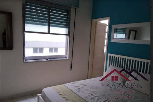 Imagem 14 de 15 de 2 Dormitórios, Sendo 1 Suíte, Com Vista Mar Em Santos - 5680