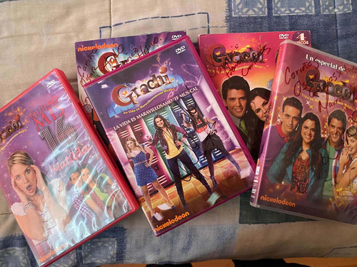Grachi Colección Completa Firmada, Isabella Castillo, Cd Dvd (Usado)