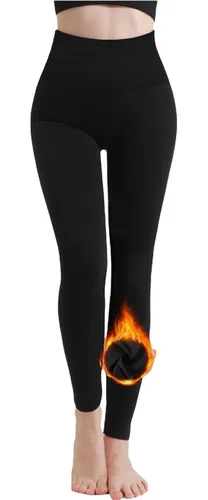 Pantalones Negros Leggings Termicos De Invierno El Frio Para Mujer En  Oferta New - Helia Beer Co