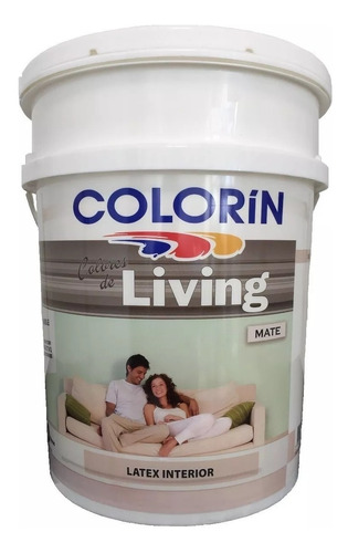 Colorin Living Latex Blanco Interior Lavable X20 Lts Blanco