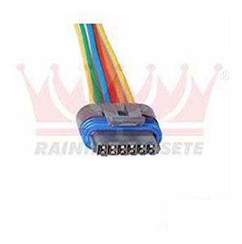 Conector Eletrico 06 Vias Freio Linha (ete5109) -  Ete5109