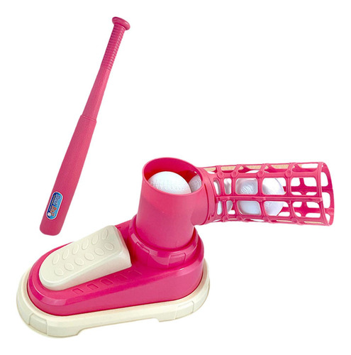 Máquina De Lanzamiento De Béisbol Para Niños, Con 3 Bolas