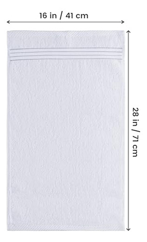 Toallas Utopia Toallas De Mano Blancas Premium - 100 Algodón