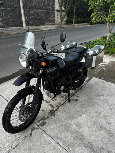 Royal Enfield Himalayan Negra Único Dueño. Incluye Cajas.