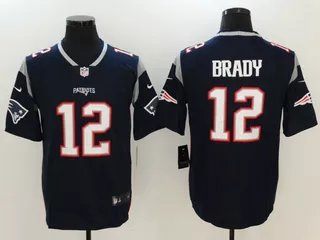 Camiseta Casaca Nfl Americano Ne Patriots 12 Brady Mod 1