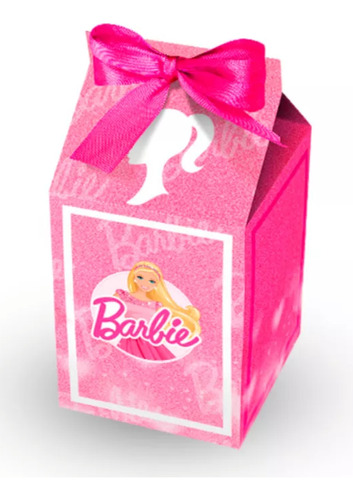 Cajitas Milk Box De Barbie X 10 Unidades 