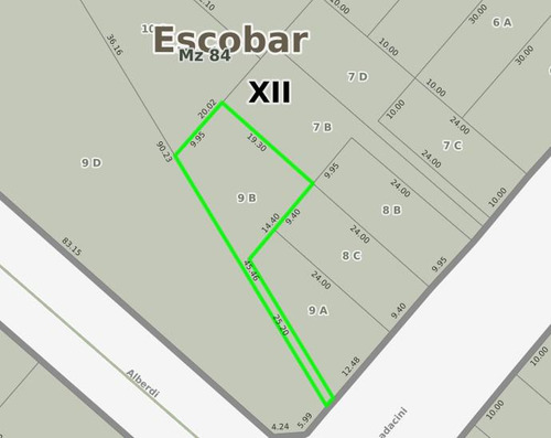 Lotes En Venta, Spadaccini Entre Alberdi Y Bernardo De Irigoyen, A Una Cuadra De Av. Tapia De Cruz, Escobar Centro