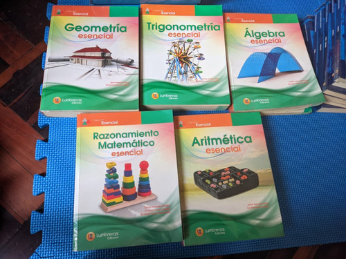  Libros Pre San Marcos Esenciales Lumbreras 