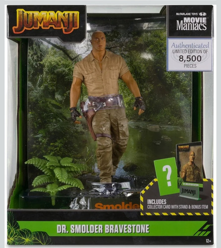 Jumanji La Roca Movie Maniacs Mcfarlane Toys Figura (Usado)
