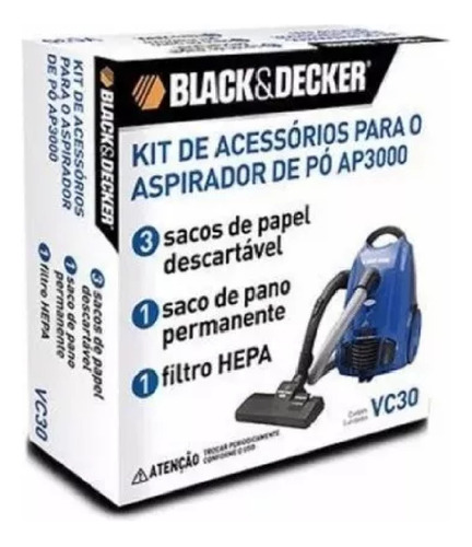 Kit De Acessórios Para O Aspirador De Pó Ap3000