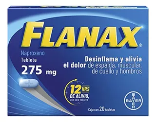 Flanax 275 Caja Con 20 Tabletas