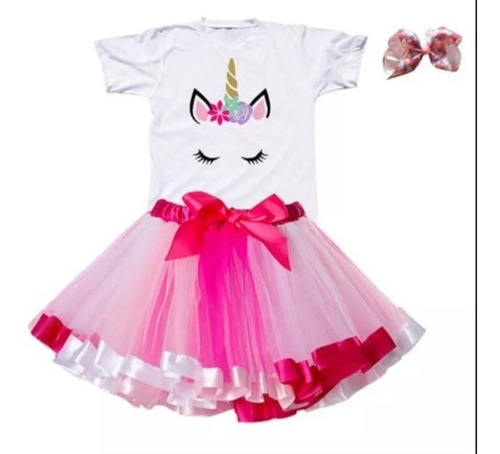 Conjunto Niña Unicornio Talla 4